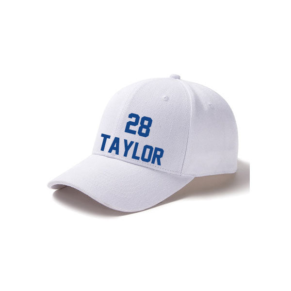 Indianapolis Taylor 28 Curved Adjustable Baseball Cap Black/Blue/White Style08092414