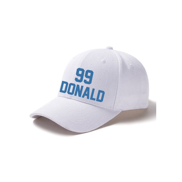 Los Angeles Donald 99 Curved Adjustable Baseball Cap Black/Gray/Blue/White Style08092370
