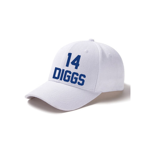 Buffalo Diggs 14 Curved Adjustable Baseball Cap Black/Blue/Red/White Style08092467