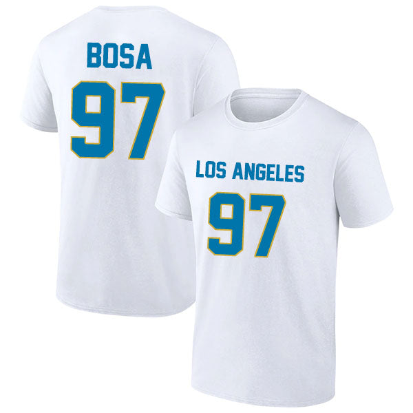 Los Angeles Bosa 97 Short Sleeve Tshirt Royal/Blue/White/Navy Style05092209