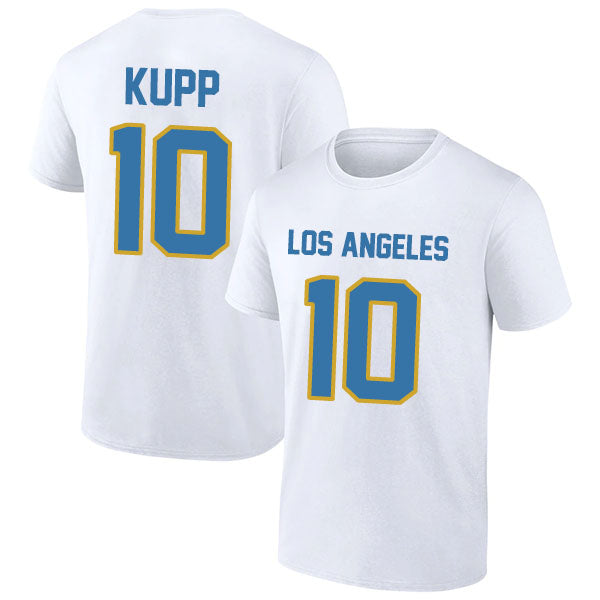 Los Angeles Kupp 10 Short Sleeve Tshirt Blue/Yellow/White/Grey/Navy Style03092203